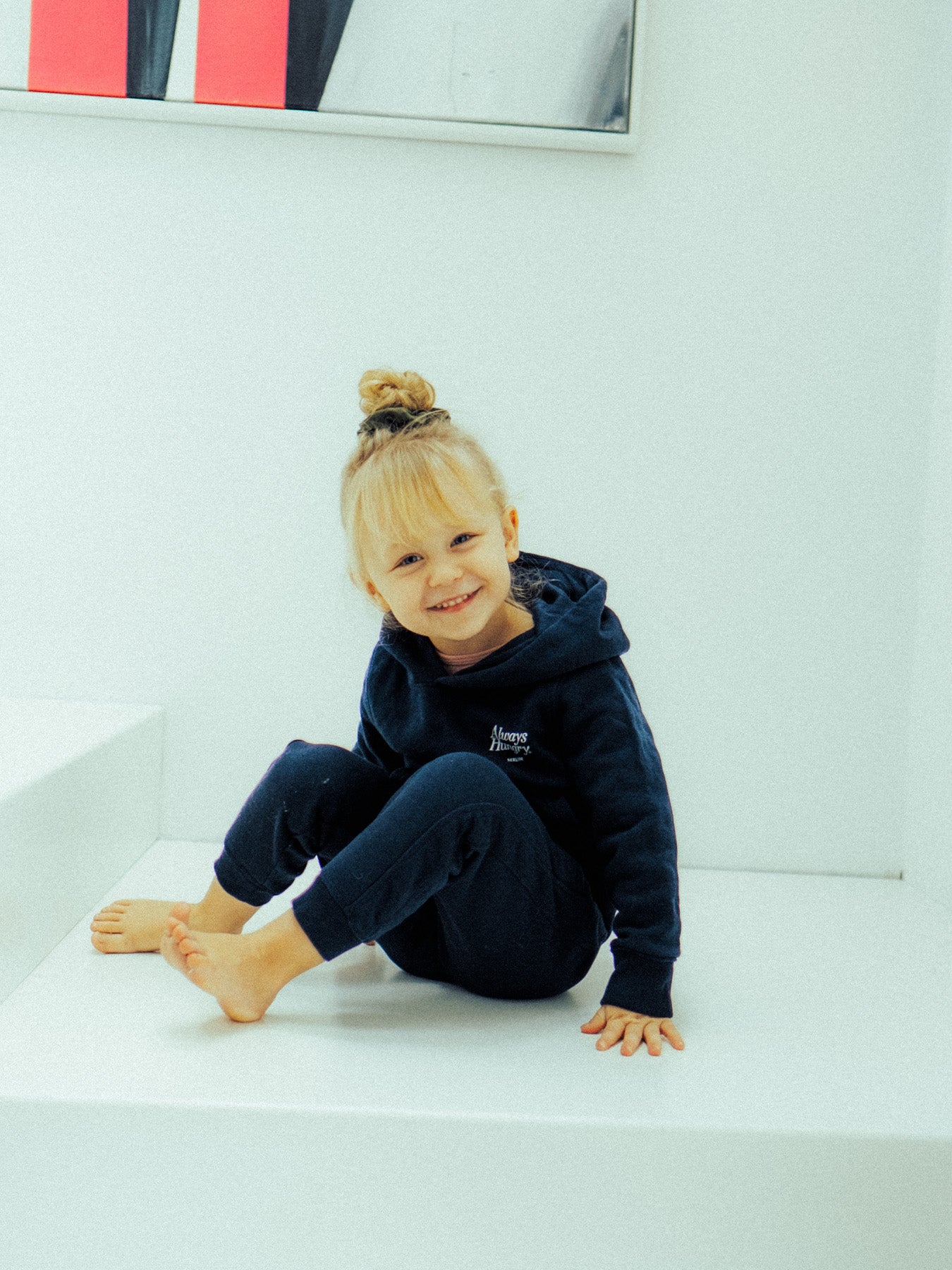 NEW - Always Hungry KIDZ Set - Hoodie & pants - Navy blue