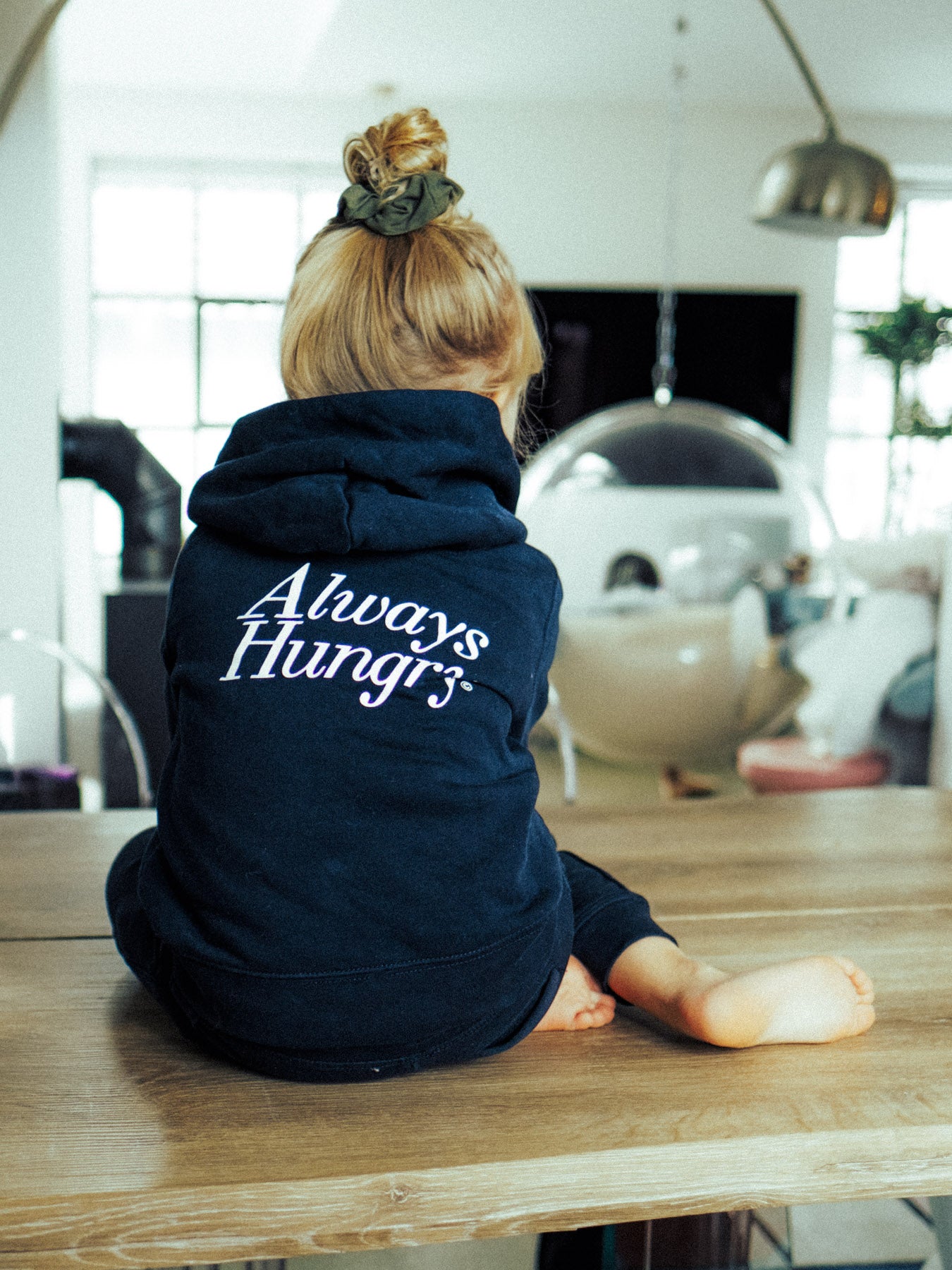 NEW - Always Hungry KIDZ Set - Hoodie & pants - Navy blue