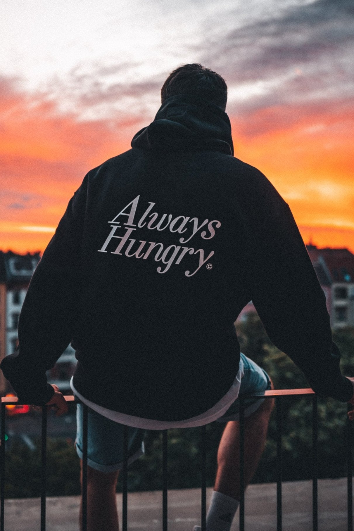 FoG – Always Hungry Hoodie Black UNISEX