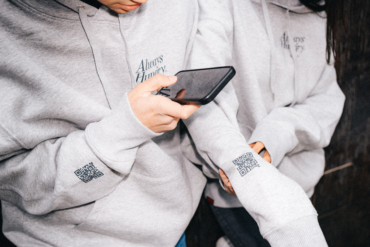 FoG – Always Hungry Hoodie Black GREY